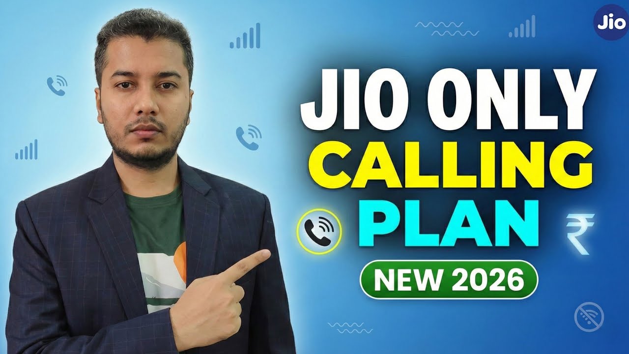 Jio Only Calling Plans New 2026 | Cheapest Jio Calling Recharge Without Data 📞