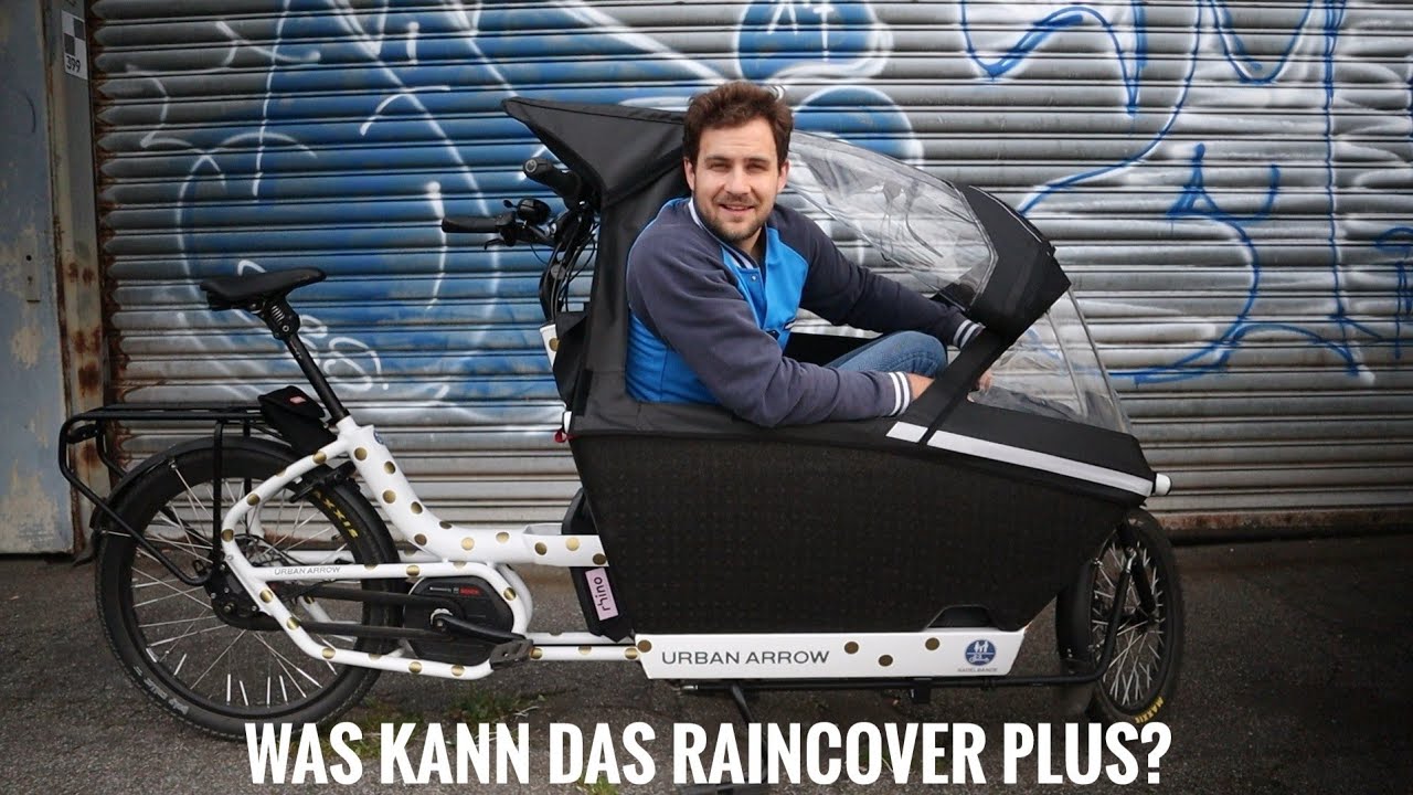 Das neue Raincover PLUS fürs Urban Arrow Family ist da!