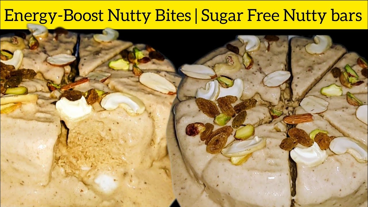 Energy-Boost Nutty Bites | Sugar Free Nutty Frozen Treat by Your Perfect Plate