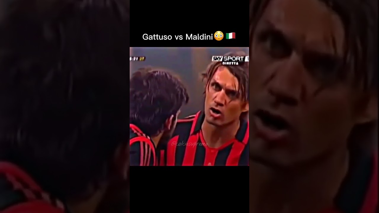 Gattuso vs Maldini 🇮🇹