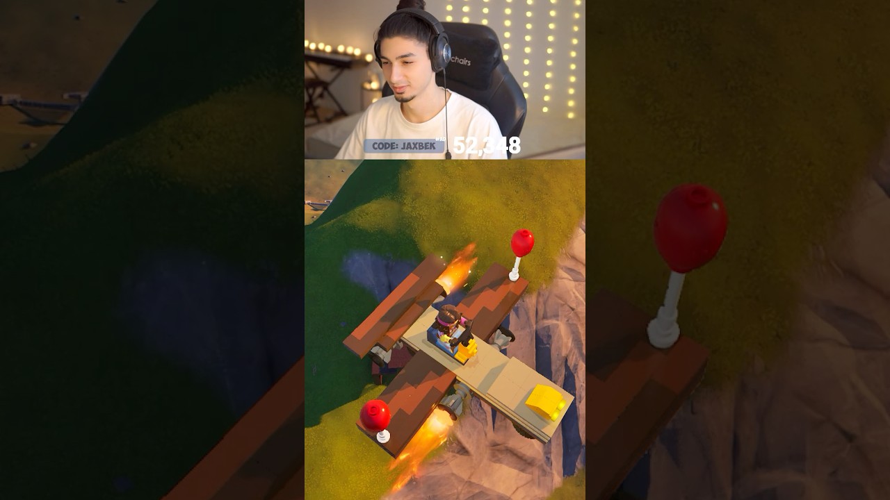 Cute Plane in LEGO Fortnite Odyssey!