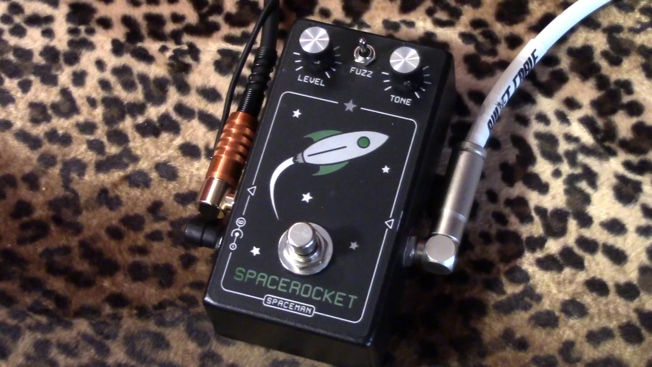 Spaceman Effects SPACEROCKET Fuzz demo (Pedal Genie Rental)