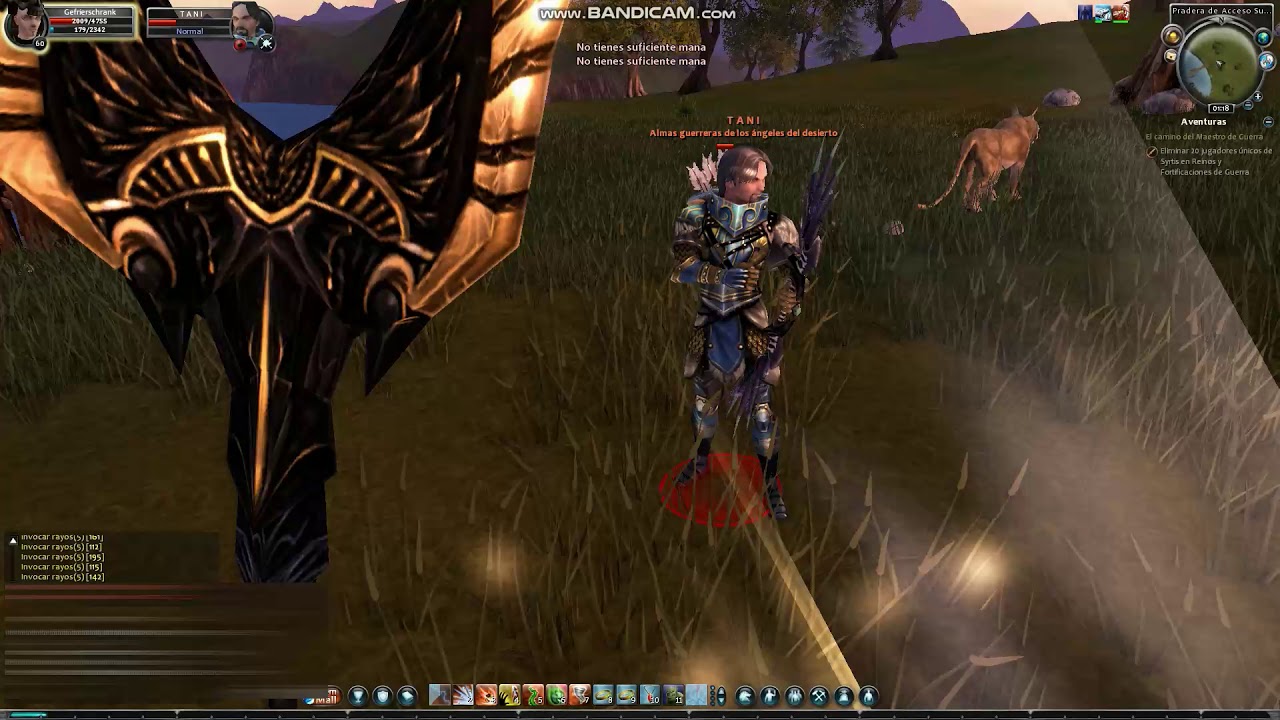 Champions of Regnum - Warlock gameplay