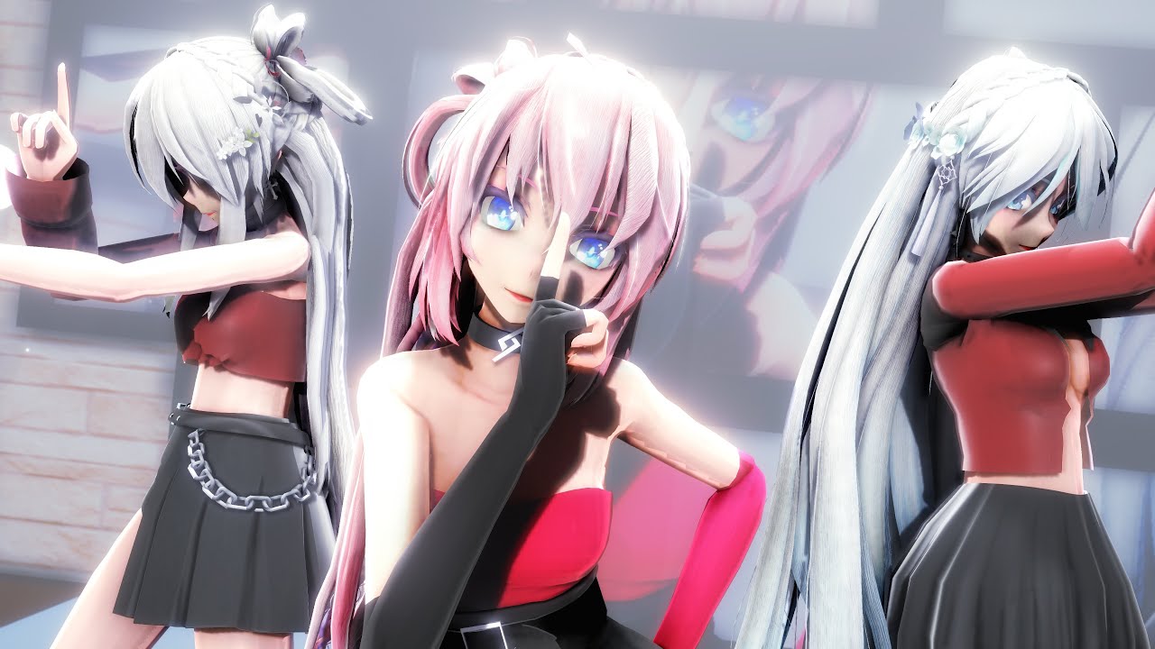 【MMD】紗痲-Shama-【Luka×Haku×言和】
