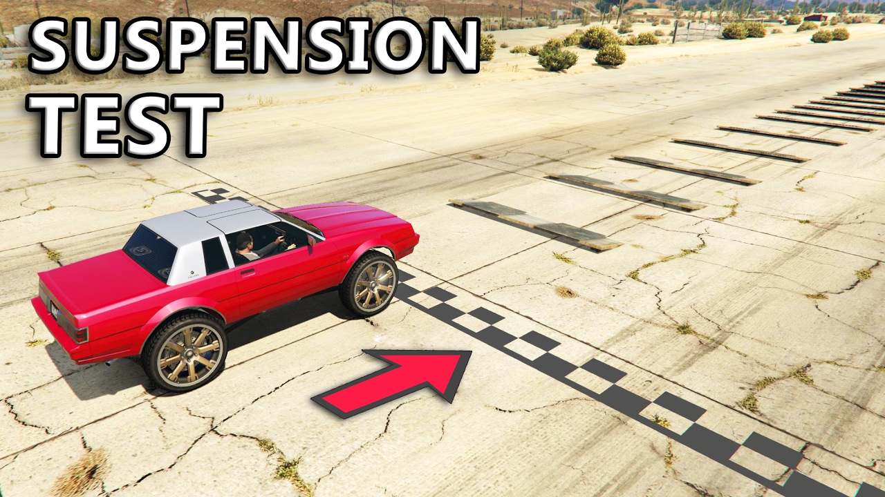 GTA V - Car Suspension test