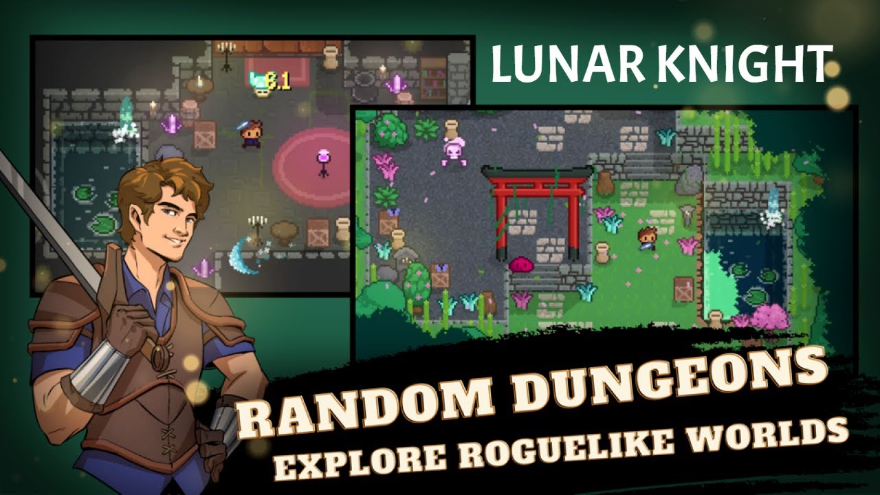 Lunar Knight: Roguelike RPG - Gameplay iOS