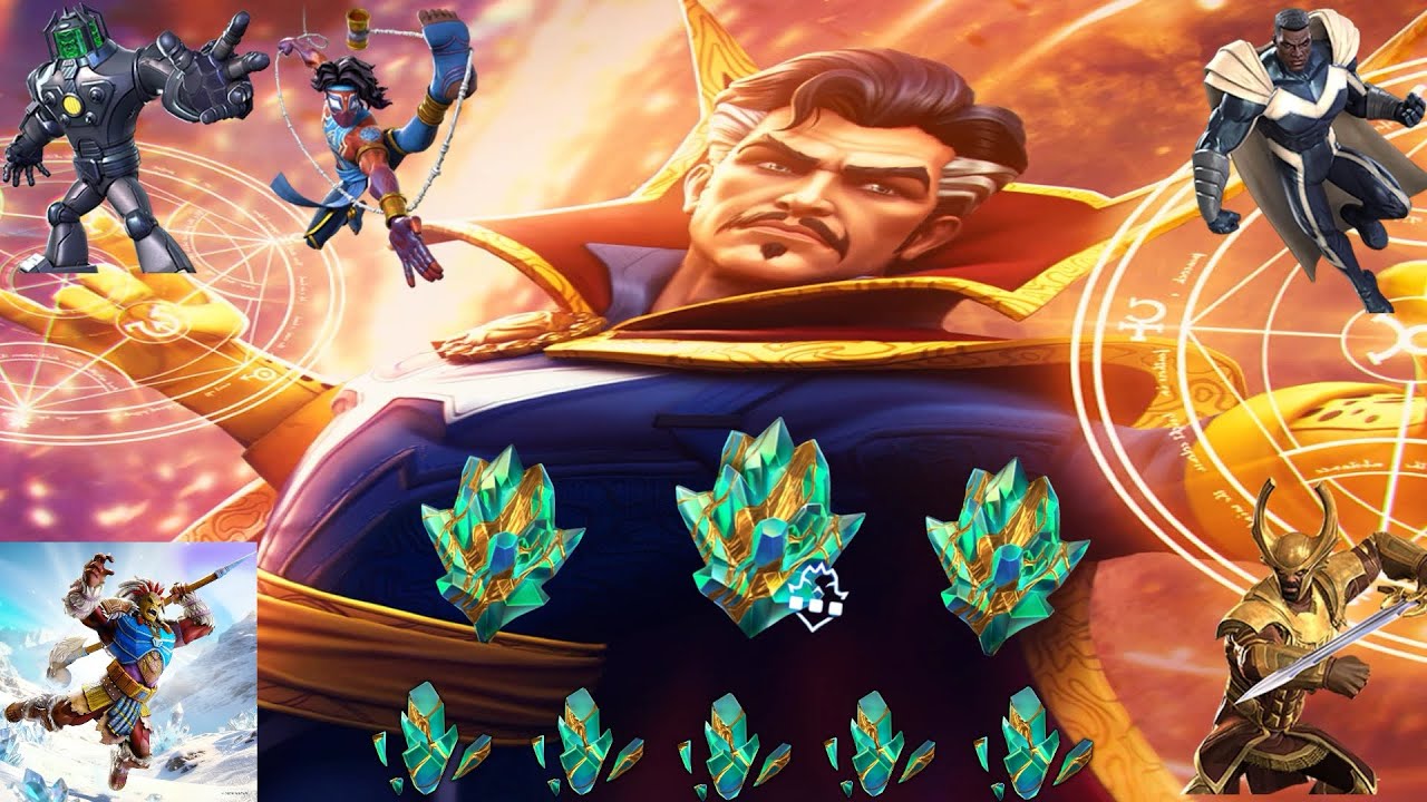 Titan Crystal Opening! My Best Titan Opening! Insane Luck! | Marvel Contest Of Champions