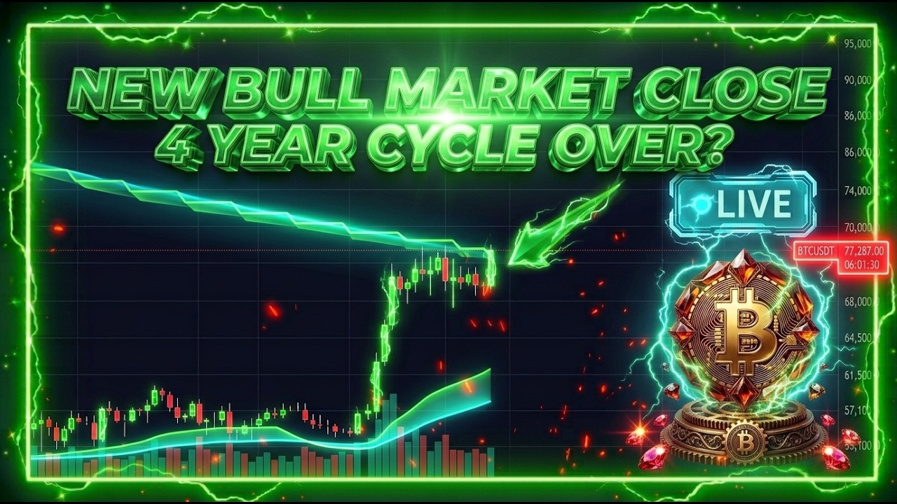 Bitcoin Breaking Final Bear Market Level: 82K Trigger New Bull Market! Bitcoin, Doge and Crypto LIVE
