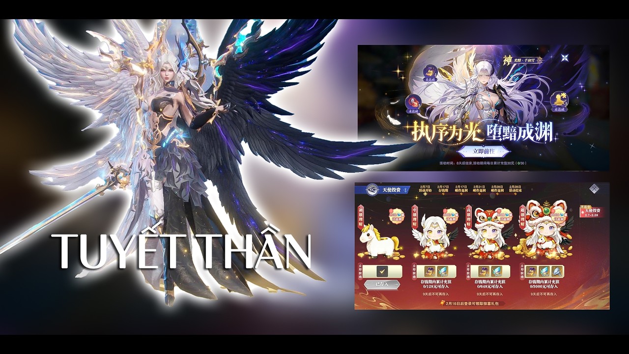 ĐLĐL_HSĐQ - Sv Trung_Review & Xả Vé Quay Banner Tuyết Thần, Những Trải Nghiệm Đầu Về Thiên Sứ Thần