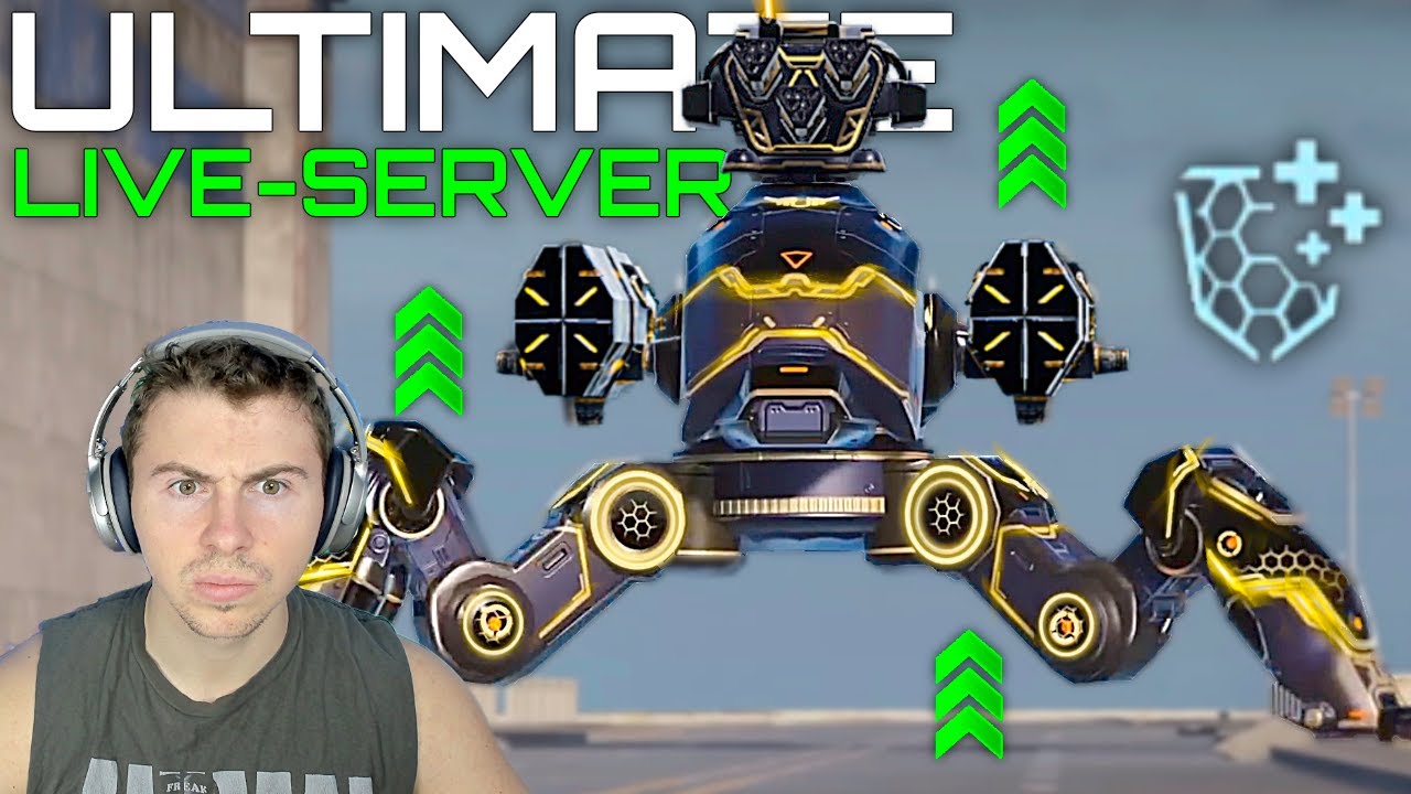 Ultimate Fujin Is AMAZING... Huge Live Server Damage - INFINITE Grey HP Healing | War Robots
