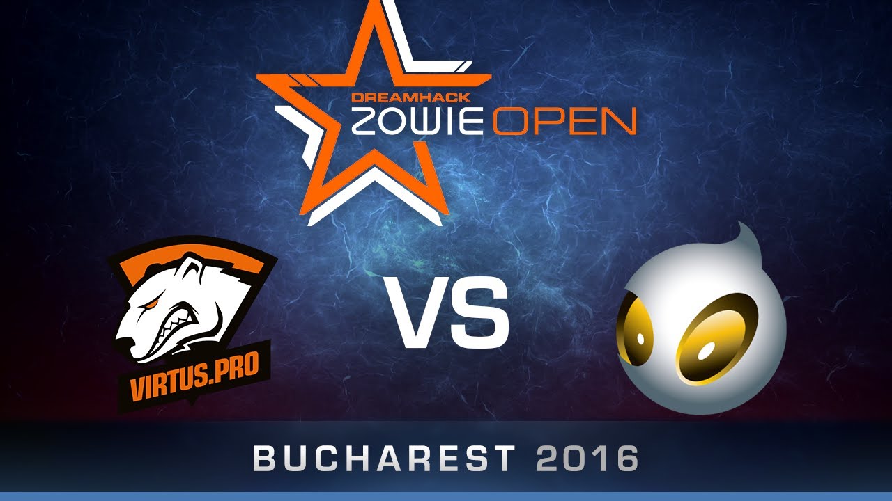 Virtus.pro vs dignitas [Map 1 BO3] DreamHack ZOWIE Open Bucharest 2016