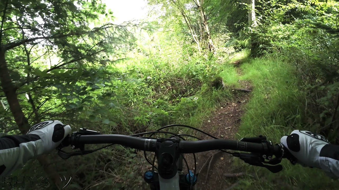 Big Crash & Small Jumps On The MTB Trails At Garvagh Forest