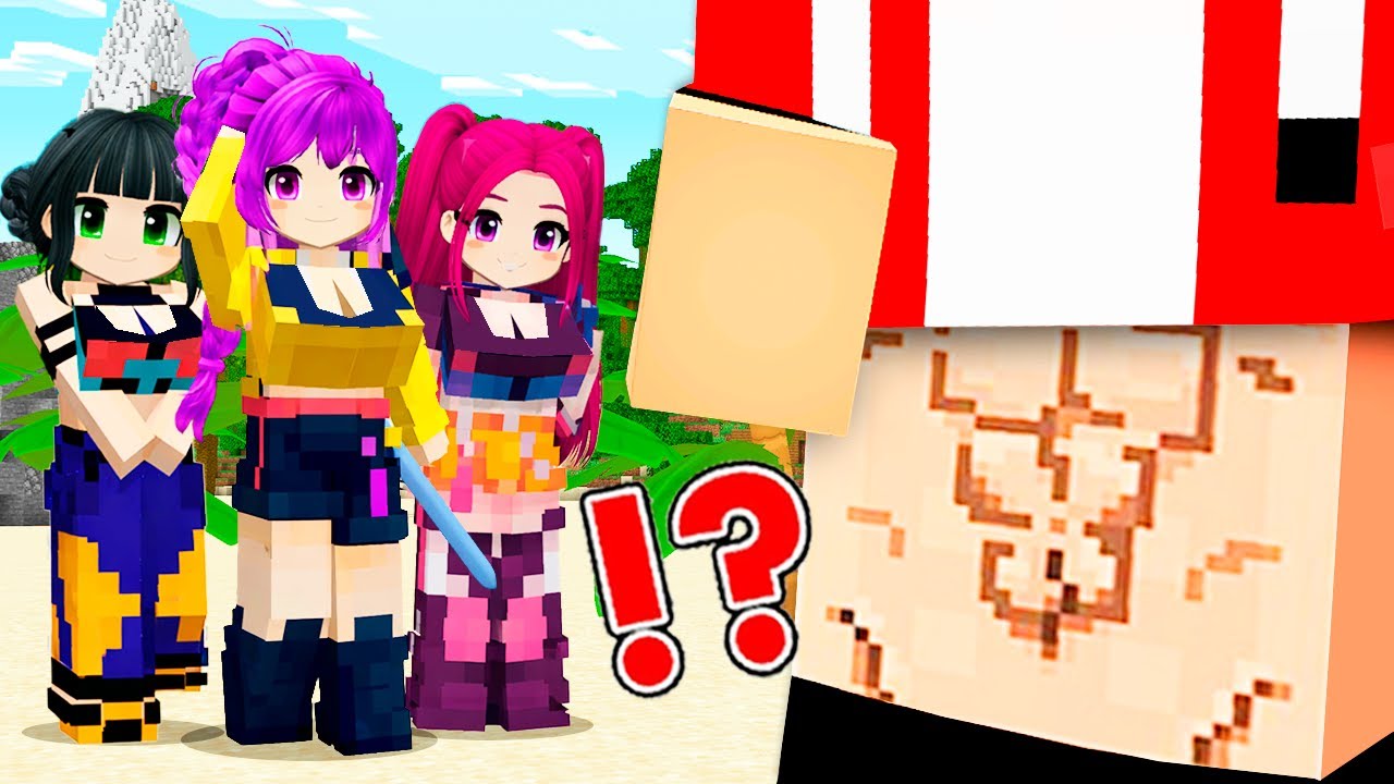 JJ Met Rumi Mira and Zoey in K-POP DEMON ISLAND! Can it be a TRAP? - Maizen Minecraft JJ & Mikey