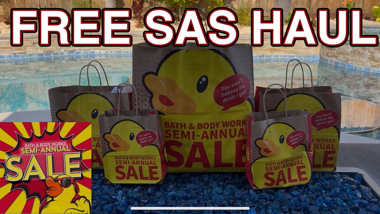 SUMMER SAS HAUL #2 // BATH & BODY WORKS SEMI ANNUAL SALE HAUL HAUL