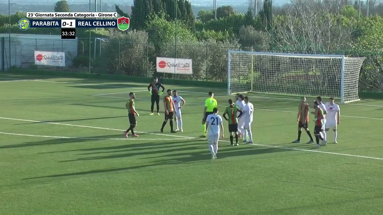 SINTESI: SOCCER DREAM PARABITA 🆚 REAL CELLINO 1 1
