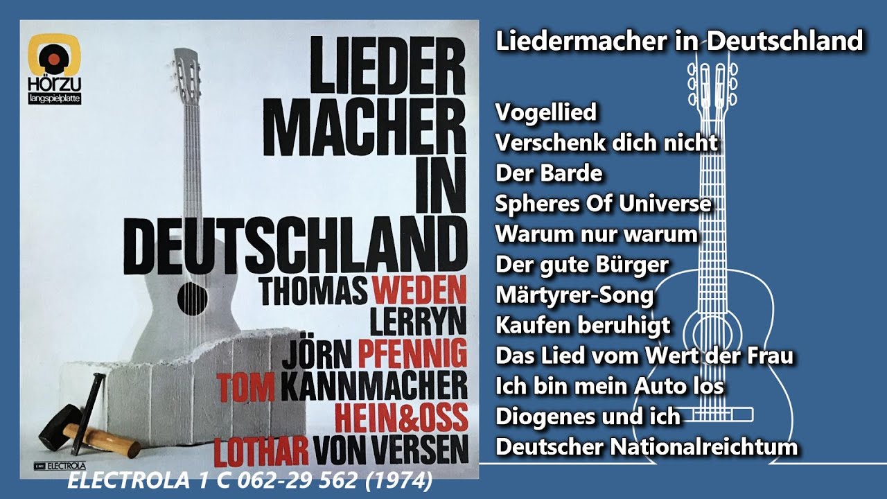Liedermacher in Deutschland (1974)