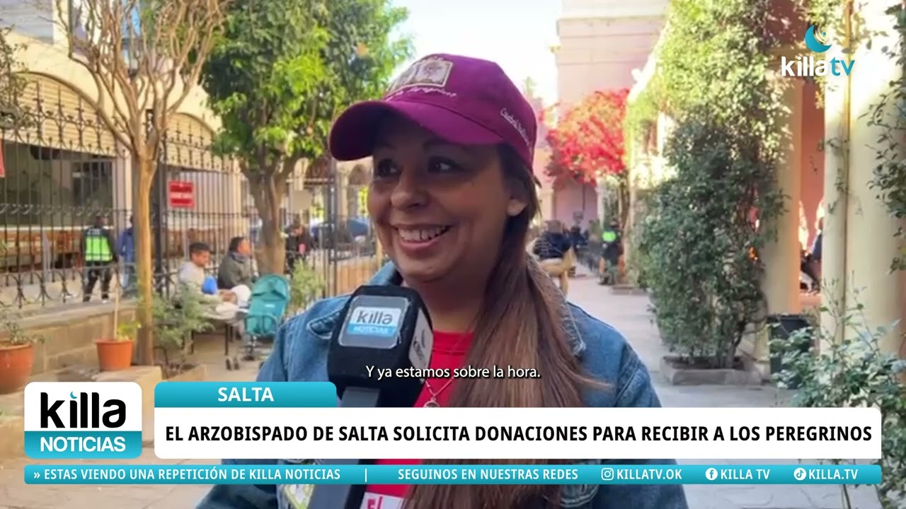 El Arzobispado de Salta solicita donaciones para recibir a los peregrinos