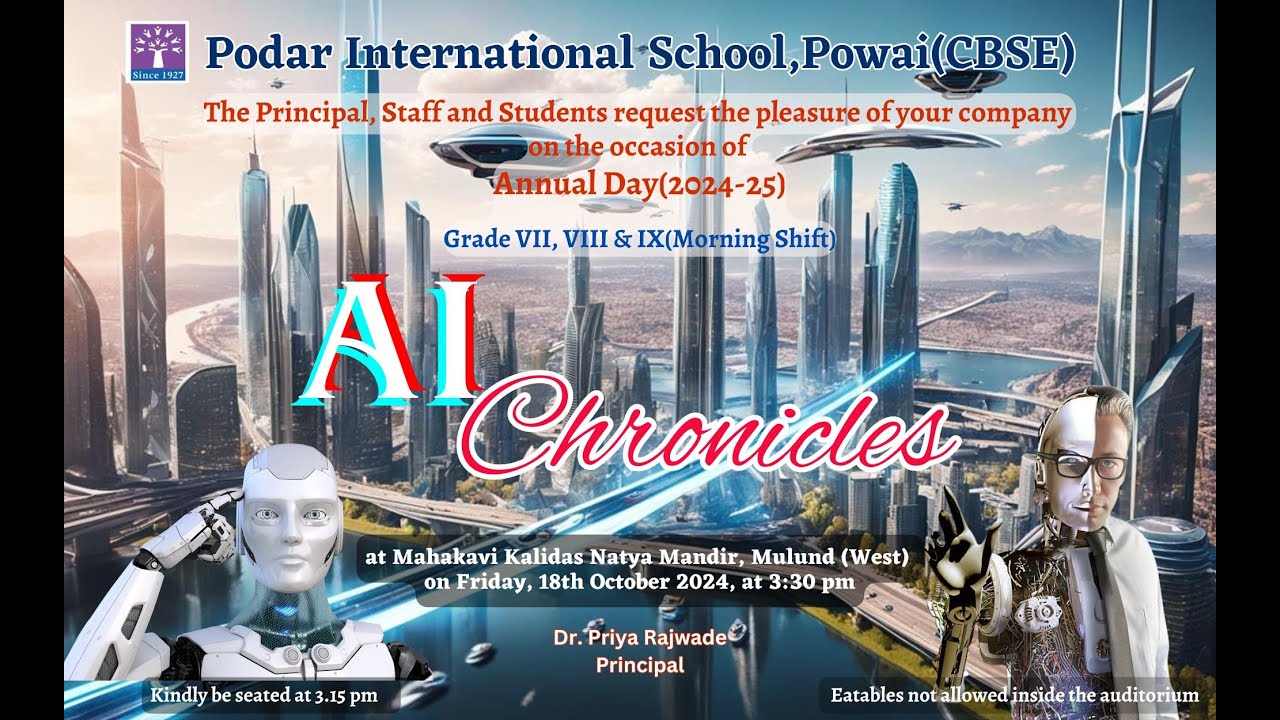 PIS POWAI CBSE 'AI Cronicles7 to 9' ANNUAL DAY-2024 GRADE I to IV (Morning Shift) Part-2