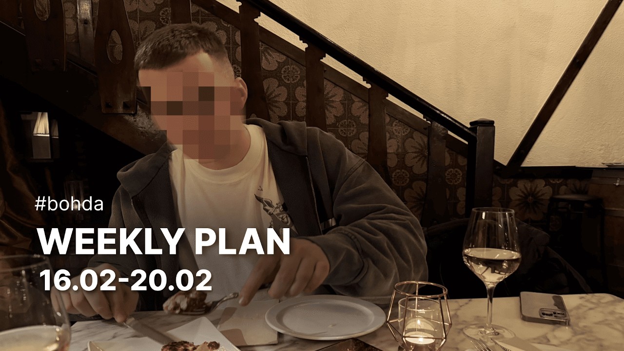 WEEKLY PLAN 16.02-20.02 | Как работать с чартом в боковике?