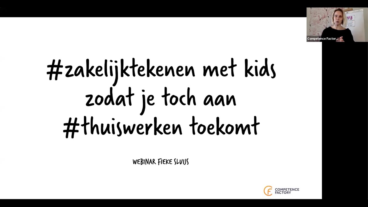 Webinar Zakelijk Tekenen met je Kinderen | Competence Factory