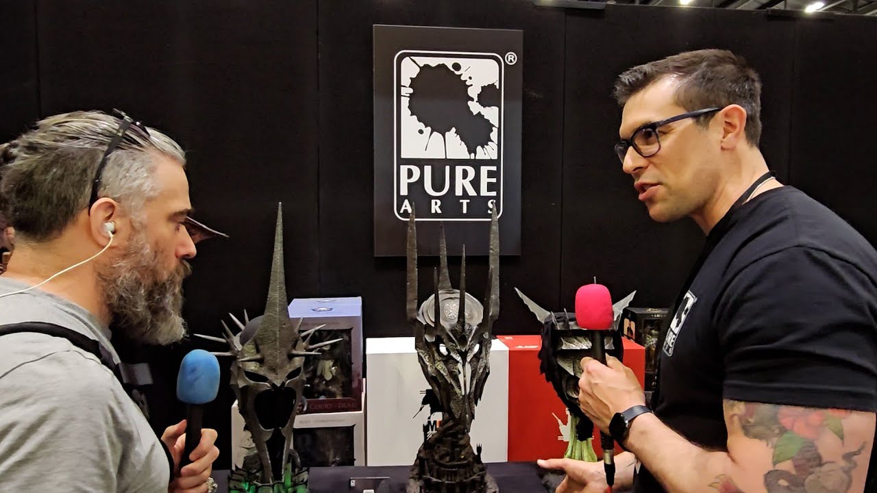 Lord of the Rings Mask Collection: Sauron, Witch-King, Mouth of Sauron Exclusive Editions PureArts