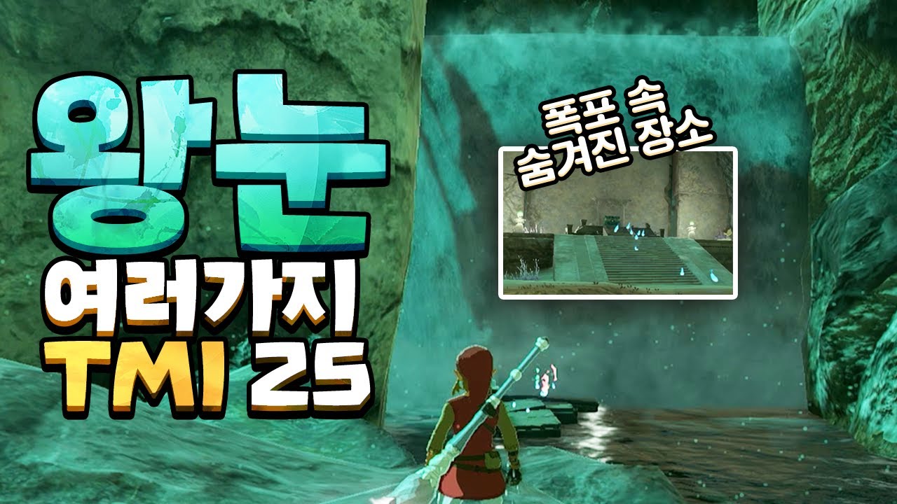 젤다 왕눈 신박한 디테일과 TMI 25 (젤다의 전설 티어스 오브 더 킹덤)