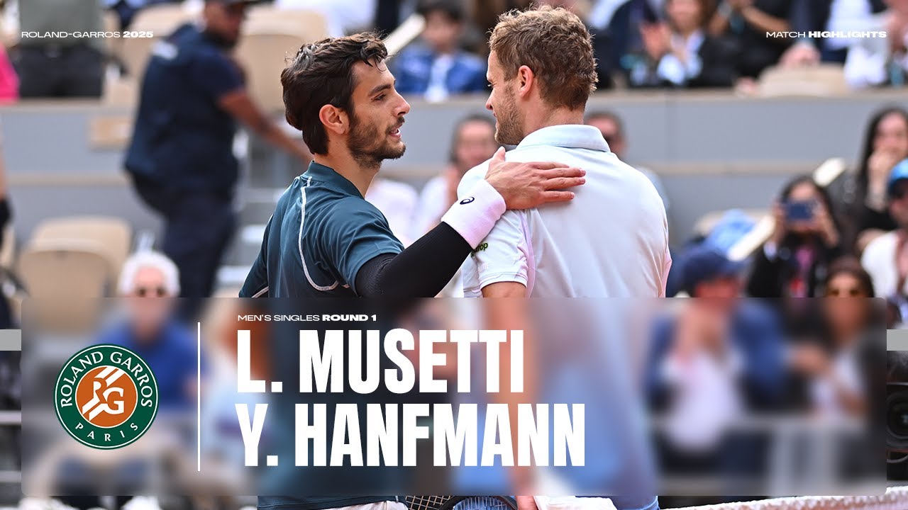 Highlights Lorenzo Musetti vs Yannick Hanfmann Round 1 | Roland-Garros 2025