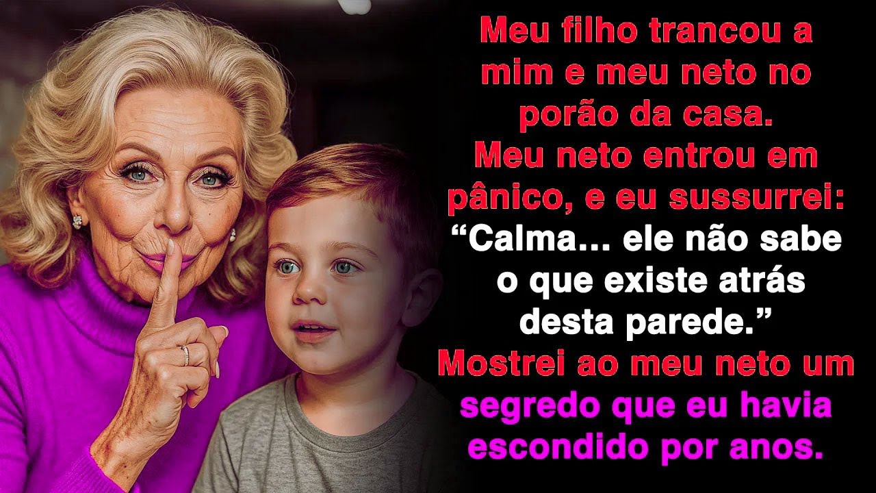Meu filho nos trancou no porão, mas eu revelei um segredo ao meu neto. Ninguém sabia…