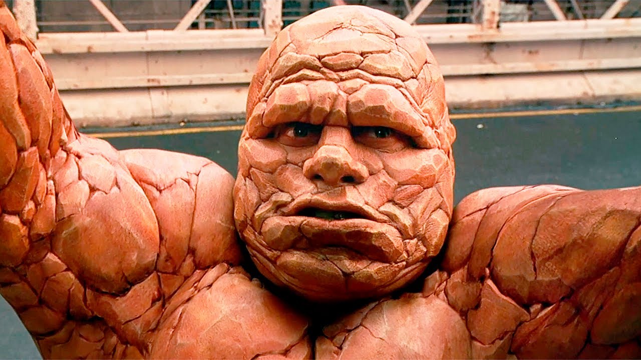 The Thing Pulls Up a Fire Truck - Bridge Rescue Scene - Fantastic Four (2005) Movie Clip HD