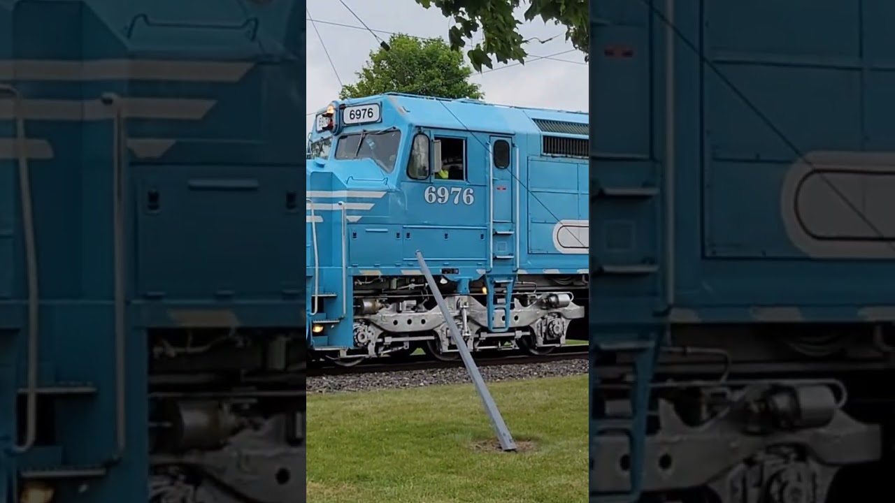 New Maersk Sealand Diesel Locomotive at the IRM!