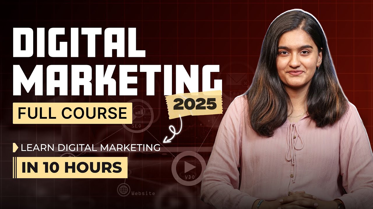 Digital Marketing Full Course (2025) | Digital Marketing Complete Course For Beginners | Intellipaat