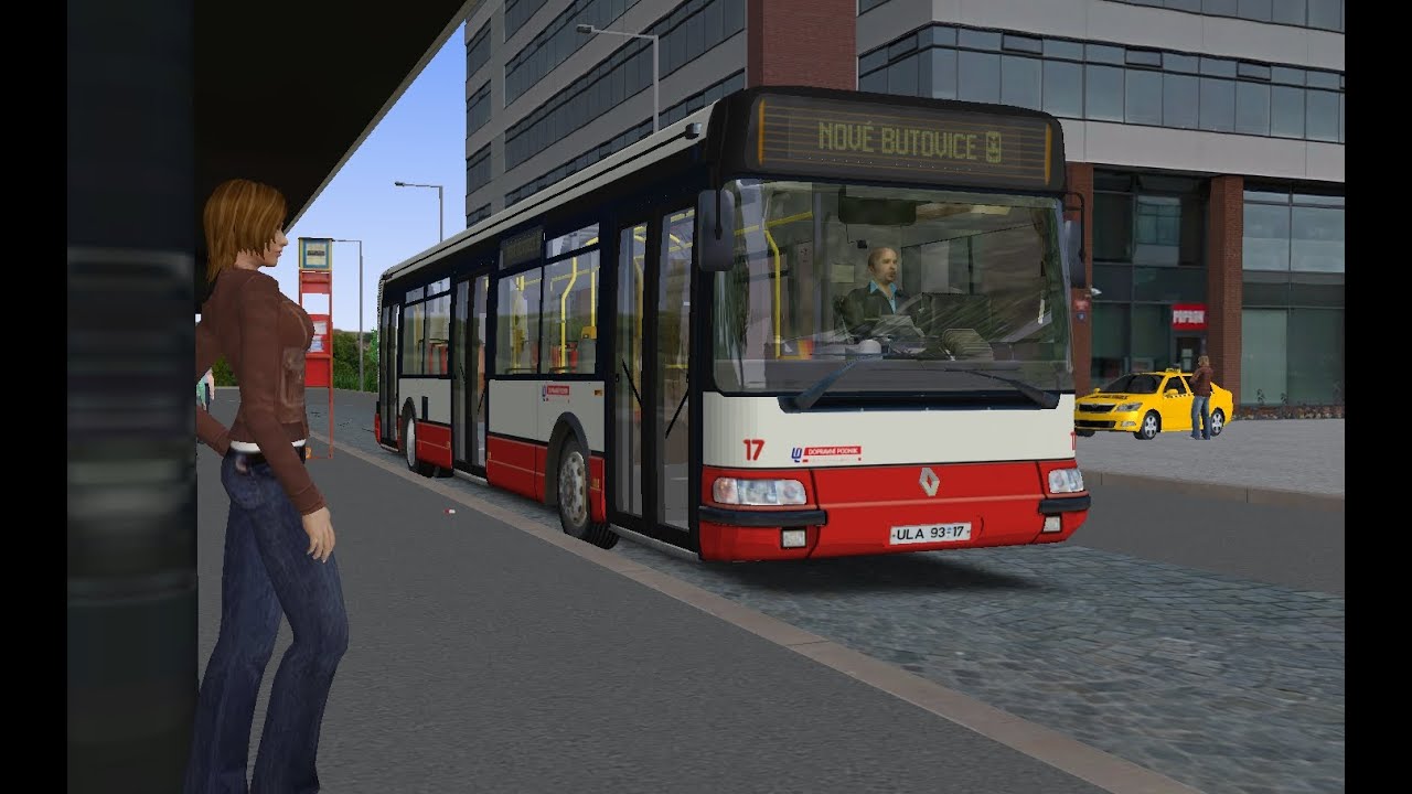 OMSI 2. Prague Citybus, Route 780. Renault Agora/Karosa Citybus 12M