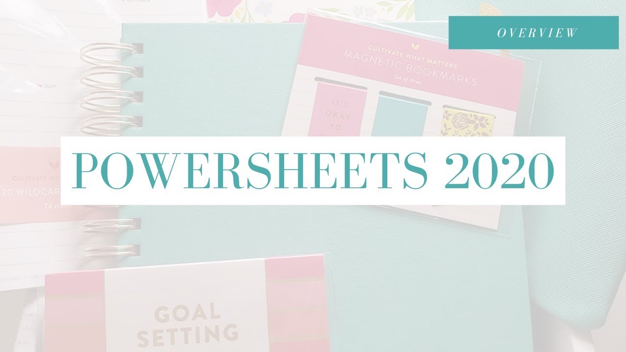 Powersheets 2020 Overview + Thoughts
