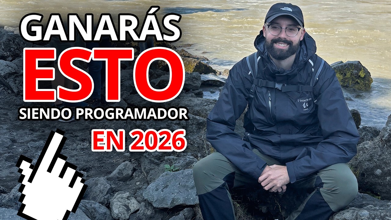 &iquest;CU&Aacute;NTO GANA UN PROGRAMADOR EN 2026? 💶 Salarios y sueldos de desarrollador en la burbuja de la IA