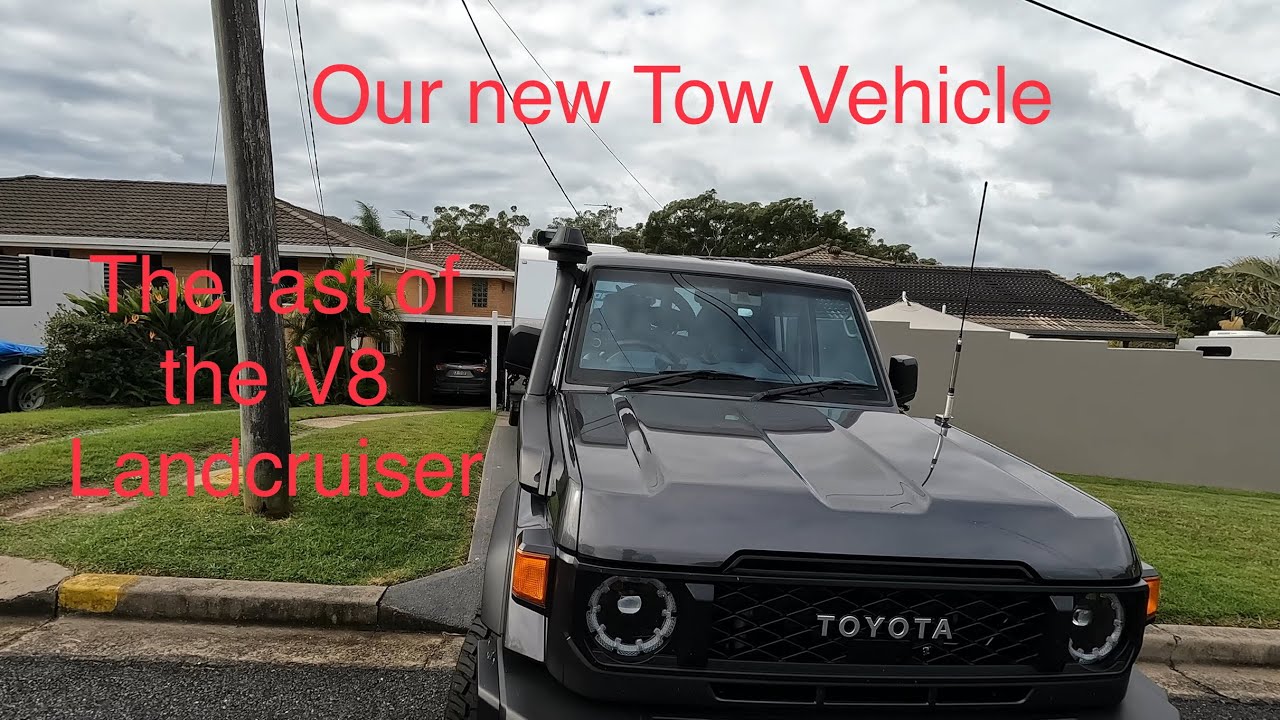 Introducing our  new tow vehicle 🚗. Landcruiser 76 Series. set up for towing on a limited budget !