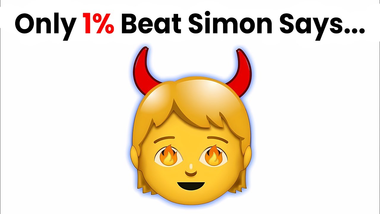 99% can't beat me in Simon says