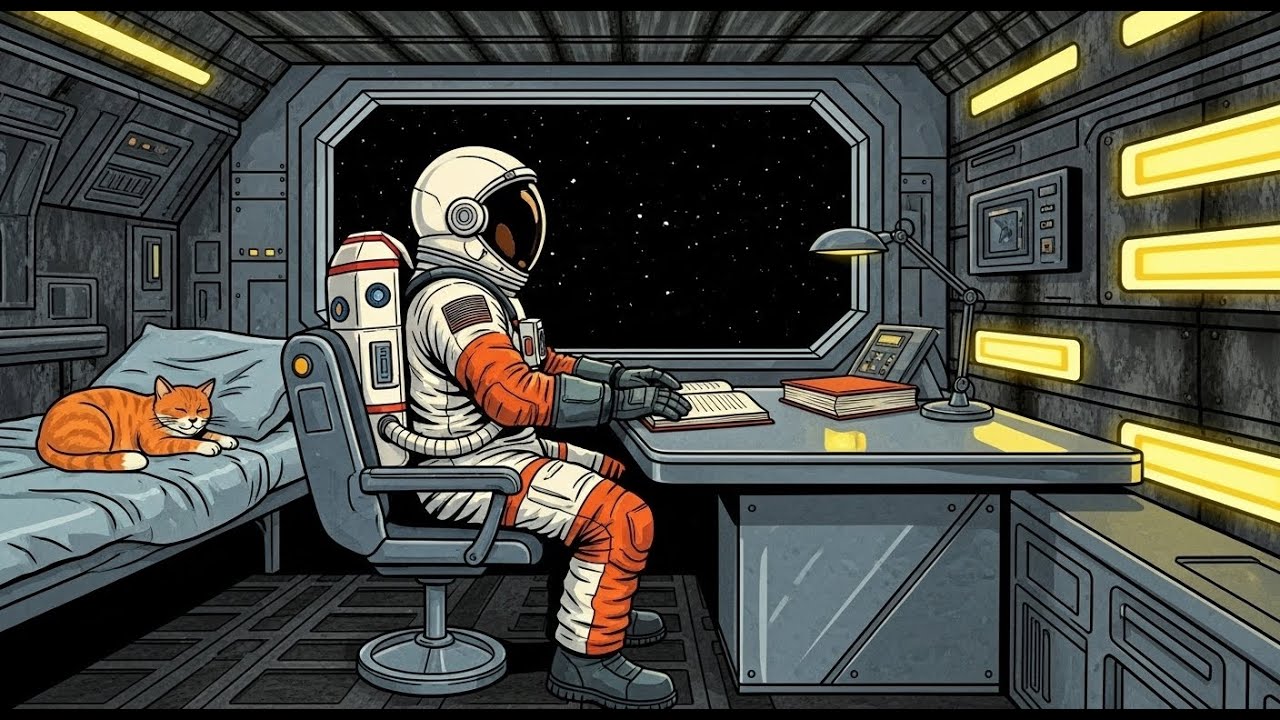 lofi hip hop radio - beats to study/relax in space 🚀 [deep focus]