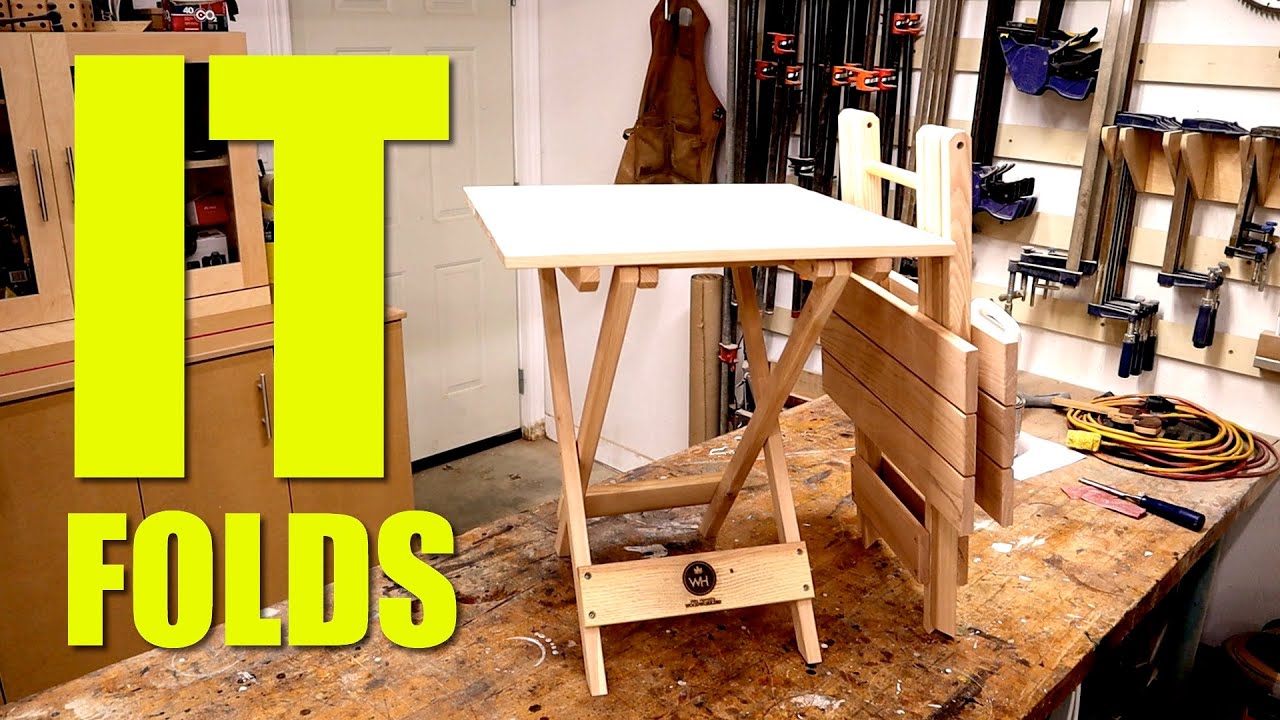How To Make A Folding Table!!!