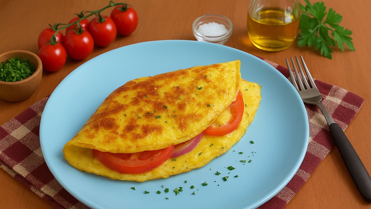 Ein Frühstücksrezept aus EINFACHEN Zutaten! Es ist SCHNELL und einfach zuzubereiten...