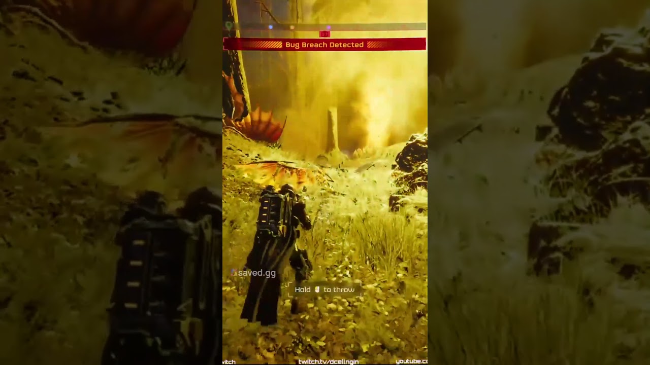 Eagle 500KG Incoming! 💥Major Bug Breach! #Helldivers2 #BugBreach #Gaming #Explosion #dcellngin