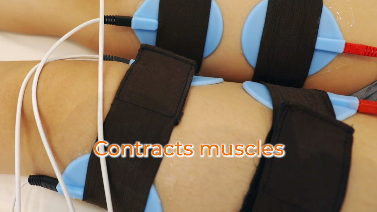 Electrostimulation- muscle building workout
