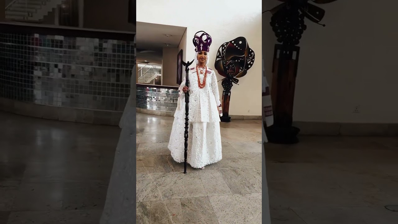 Minister of Tourism Hannatu Musawa glams up for Ojude Oba 2025 #qedng #hannatumusawa #ojudeoba