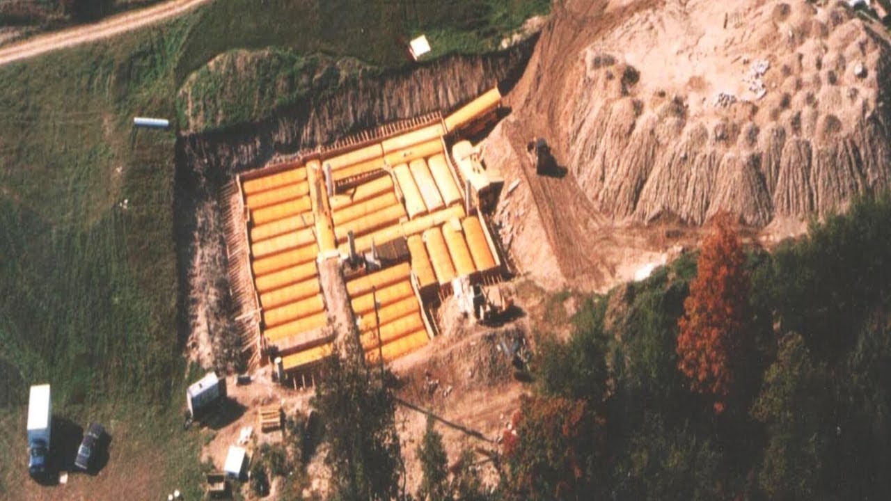 Man Who Buried 42 School Buses Underground Finally Let Cameras Inside