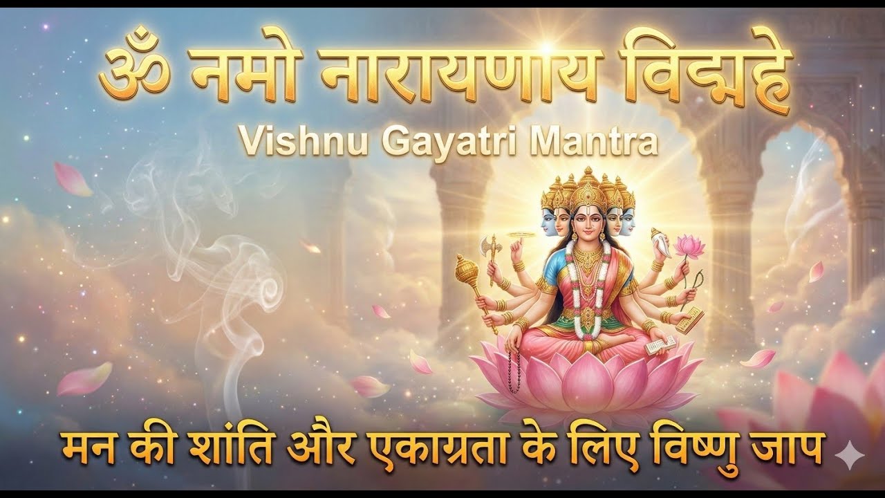 Divine Om Namo Narayanaya – Vishnu Chanting for Mind Relaxation & Focus