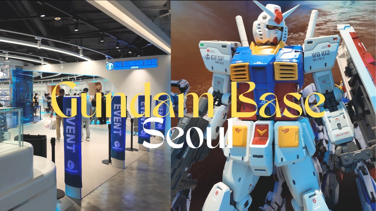 The Gundam Base Seoul: A MUST-SEE for every Gunpla fan!