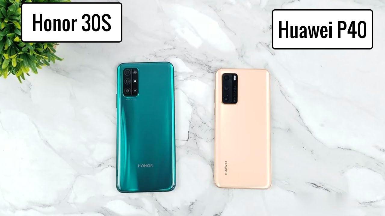 Honor 30S VS Huawei P40 || Speed Test Comparison ||【Known Mobile】
