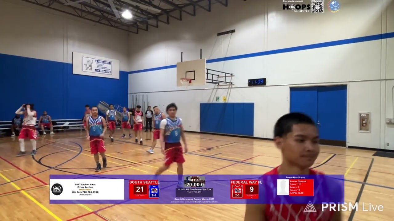 South Seattle Elite vs Federal Way Flows