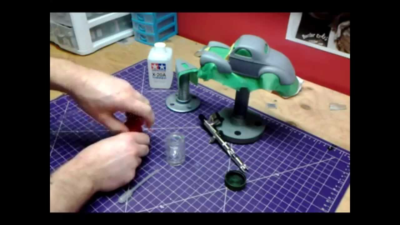 How To Mix Tamiya Acrylic Paint For Airbrushing