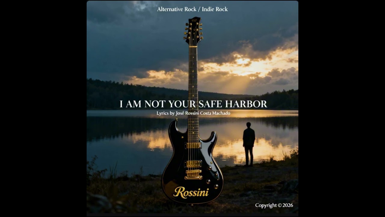 I Am Not Your Safe Harbor”: poetic rock about vulnerability, choice, and love beyond illusions.