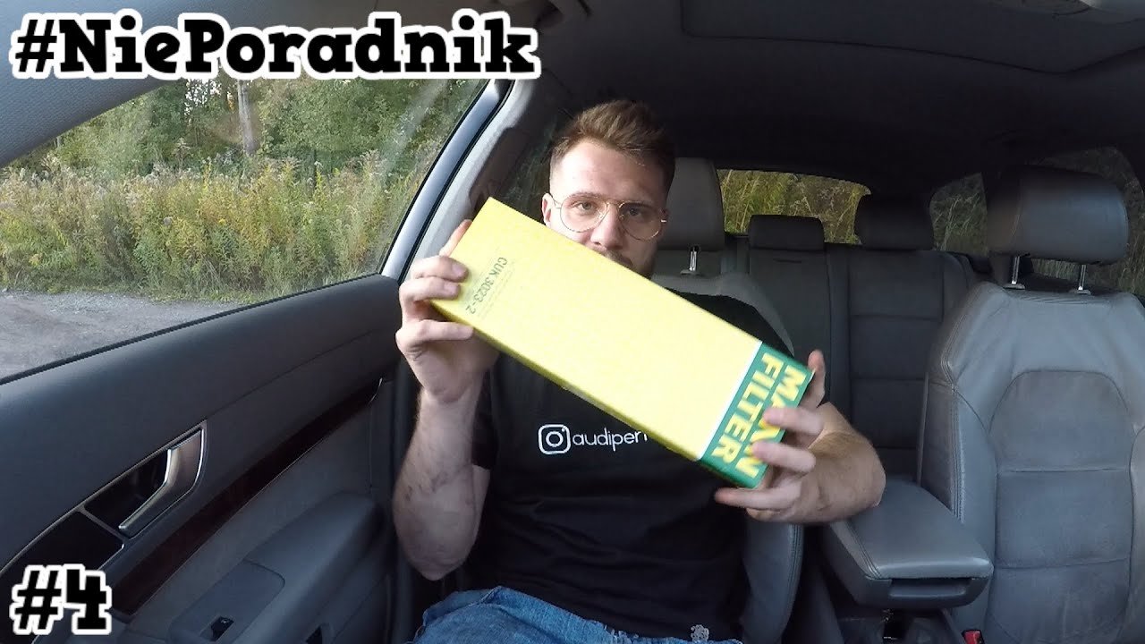 #NiePoradnik 🚗 Wymiana Filtrów Kabinowych | Audi A6 C6 3.0 TDI